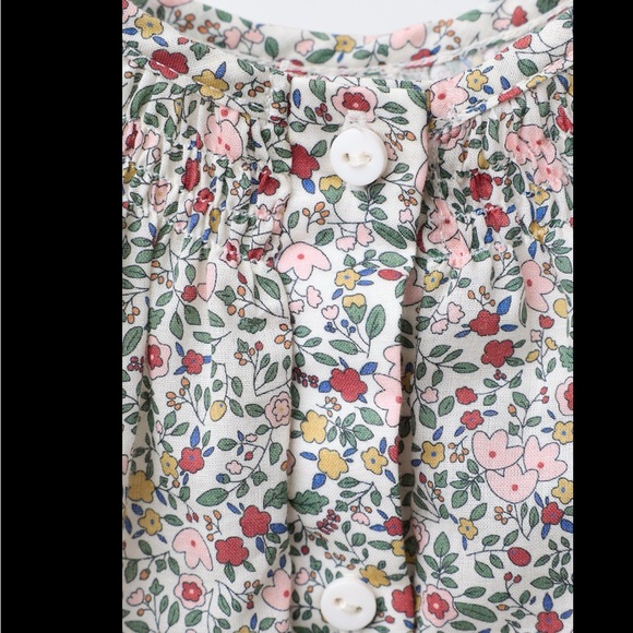 Zara Floral Baby Outfit with bloomers - Picture 2 of 6